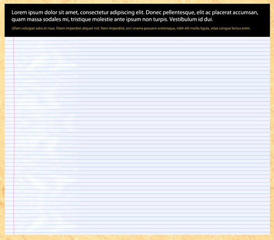 آموزش طراحی وبسایت به سبک کاغذ کهنه در فتوشاپ